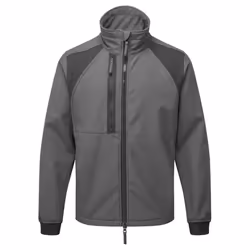 Portwest Mens 2 Layer Soft Shell Jacket - L, Metal Grey