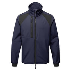 Portwest Mens 2 Layer Soft Shell Jacket - L, Dark Navy