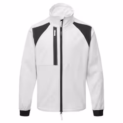 Portwest Mens 2 Layer Soft Shell Jacket - 3XL, White