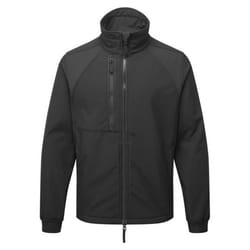 Portwest Mens 2 Layer Soft Shell Jacket - S, Black