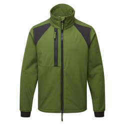 Portwest Mens 2 Layer Soft Shell Jacket - M, Olive Green