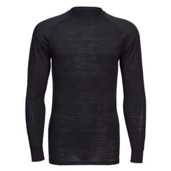 Portwest Unisex Adult Merino Wool Crew Neck Long-Sleeved Thermal Top - S, Black