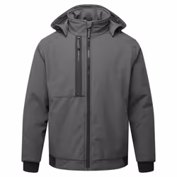 Portwest Unisex Adult Padded 2 Layer Soft Shell Jacket - S, Metal Grey