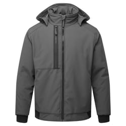Portwest Unisex Adult Padded 2 Layer Soft Shell Jacket - S, Metal Grey