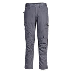 Portwest Unisex Adult Stretch Work Trousers - 42R, Metal Grey