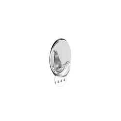 Securit Chrome Oval Removable Hooks (Pack of 4)