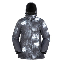 Mountain Warehouse Womens/Ladies Dawn II Printed Ski Jacket - 10 UK, Black