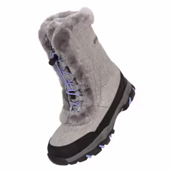 Mountain Warehouse Childrens/Kids Ohio Snow Boots - 12 UK Child, Dark Grey