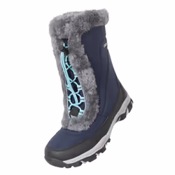 Mountain Warehouse Childrens/Kids Ohio Snow Boots - 1 UK, Navy