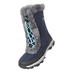 Mountain Warehouse Childrens/Kids Ohio Snow Boots - 1 UK, Navy