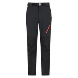 Mountain Warehouse Mens Forest Hiking Trousers - 38L, Black