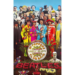 The Beatles Sgt Pepper Textile Poster