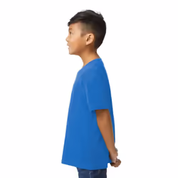 Gildan Childrens/Kids Midweight Soft Touch T-Shirt - XS, Royal Blue