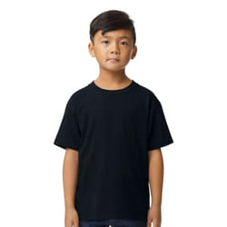 Gildan Childrens/Kids Midweight Soft Touch T-Shirt - XS, Pitch Black