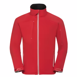 Russell Mens Bionic Softshell Jacket - XS, Classic Red