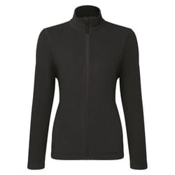 Premier Womens/Ladies Recyclight Full Zip Fleece Jacket - XL, Black