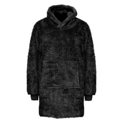 Ribbon Unisex Adult Teddy Fleece Oversized Hoodie