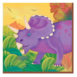Amscan Prehistoric Dinosaurs Napkins (Pack of 16)
