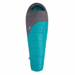 Mountain Warehouse Summit 250 Right Zip Winter Mummy Sleeping Bag - 200cm, Teal