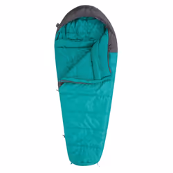 Mountain Warehouse Summit 250 Right Zip Winter Mummy Sleeping Bag - 200cm, Teal