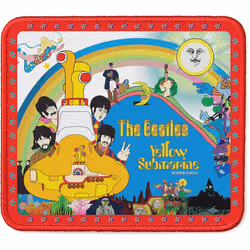 The Beatles Yellow Submarine Stars Border Woven Standard Patch