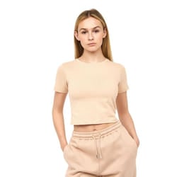 Juice Womens/Ladies Tilly Crop T-Shirt - XS, New Stone