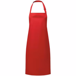 Premier Waterproof Full Apron - One Size, Red