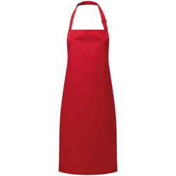 Premier Waterproof Full Apron - One Size, Red