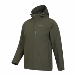 Mountain Warehouse Mens Brisk Extreme Waterproof Jacket - M, Green