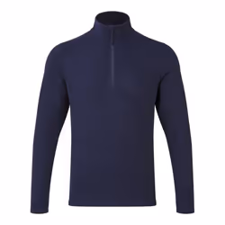Premier Unisex Adult Recyclight Quarter Zip Fleece Top - M, Navy