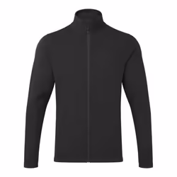 Premier Mens Recyclight Microfleece Full Zip Jacket - XXL, Black