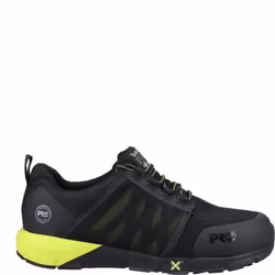 Timberland Mens Radius Work Trainers - 7 UK, Black/Hi Vis Yellow