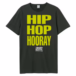 Amplified Mens Hip Hop Hooray Naughty By Nature T-Shirt - 3XL, Charcoal