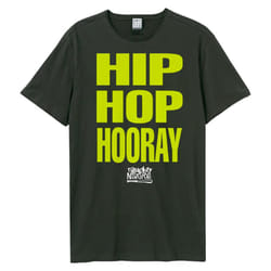 Amplified Mens Hip Hop Hooray Naughty By Nature T-Shirt - 3XL, Charcoal