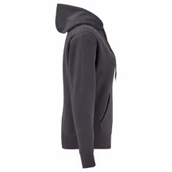 Fruit of the Loom Classic Lady Fit Hooded Sweatshirt - L, Dark Heather