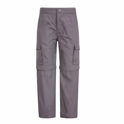 Mountain Warehouse Childrens/Kids Convertible Active Trousers - 13 Years, Dark Grey
