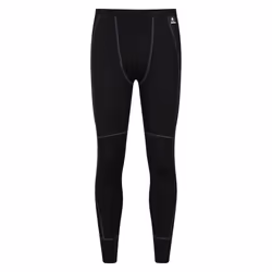 Mountain Warehouse Mens Asgard Merino Wool Base Layer Set - 4XL, Black