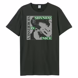 Amplified Mens Shyness Is Nice Morrissey T-Shirt