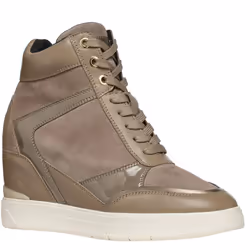 Geox Womens/Ladies Maurica Suede Trainers - 8 UK, Dark Taupe