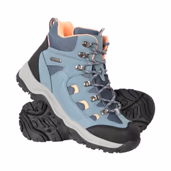 Mountain Warehouse Womens/Ladies Adventurer Waterproof Walking Boots - 5 UK, Blue
