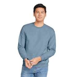 Gildan Mens Softstyle Midweight Sweatshirt - M, Stone Blue