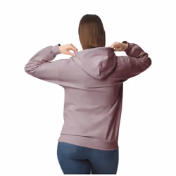 Gildan Unisex Softstyle Midweight Hoodie - L, Red