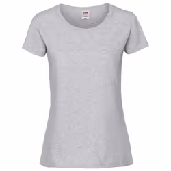 Fruit of the Loom Womens/Ladies Premium T-Shirt - 8 UK, Heather Grey