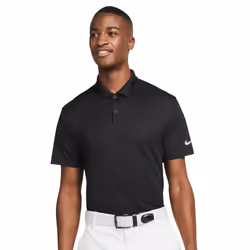 Nike Mens Victory Dri-FIT Polo Shirt - S, Black
