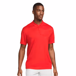 Nike Mens Victory Dri-FIT Polo Shirt - L, University Red