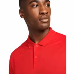 Nike Mens Victory Dri-FIT Polo Shirt - L, University Red