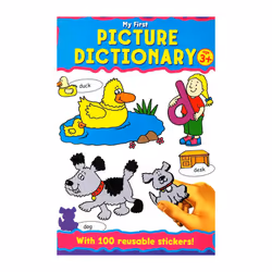 Alligator My First Picture Dictionary Sticker Book