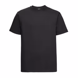 Russell Mens Classic Heavyweight T-Shirt - XXL, Black