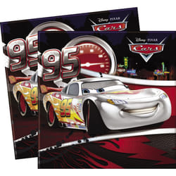 Cars Silver Edition Paper Napkins (Pack of 20)