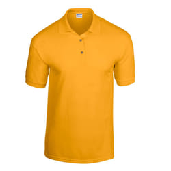 Gildan Mens DryBlend Polo Shirt - 3XL, Gold
